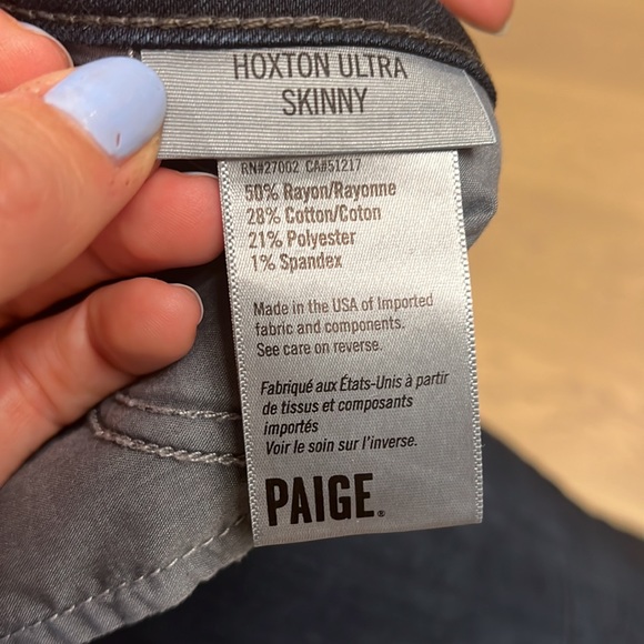 Paige skinny jeans high waisted - Picture 3 of 3